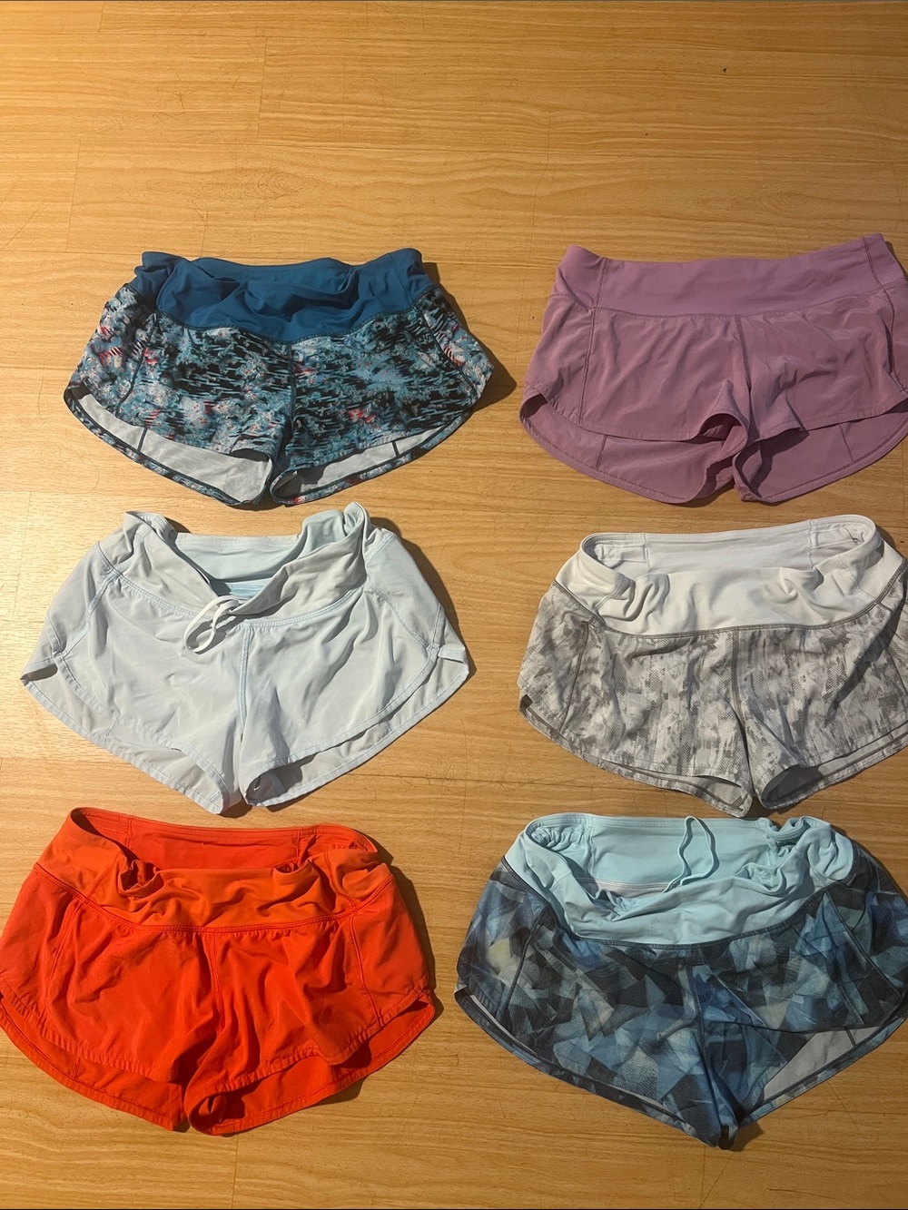 Women’s Athletic Running Shorts - Assorted Colors